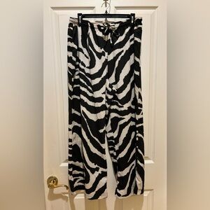 Stylish Zebra Print Pants